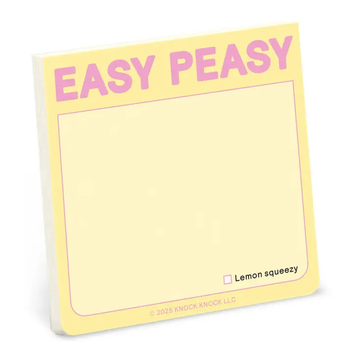 Easy Peasy Sticky Note (Pastel Version)