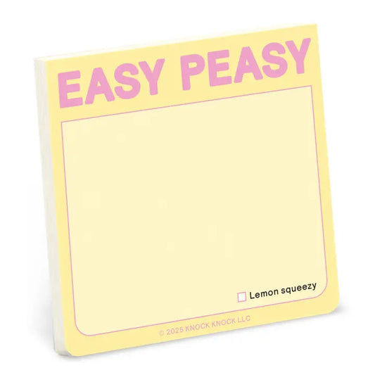 Easy Peasy Sticky Note (Pastel Version)